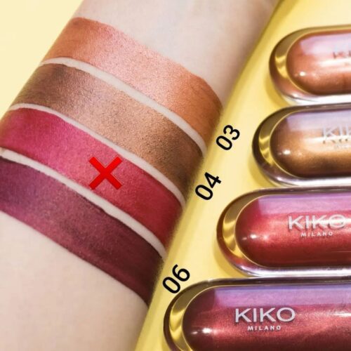 رژ لب مایع متالیک کیکو میلانو مدل Metal Liquid Lip Colour Kiko Milano