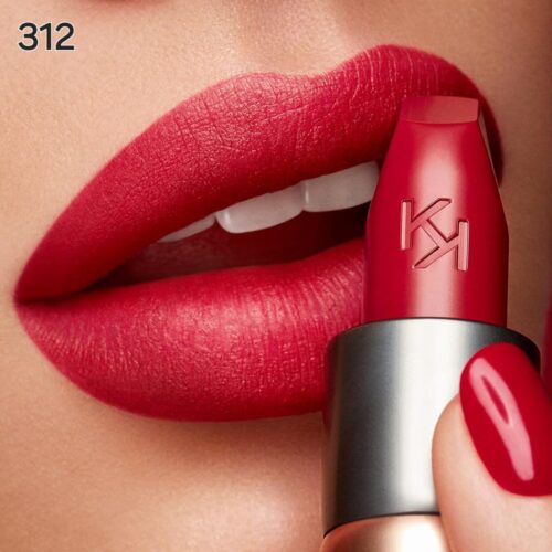 ۳۱۲ رژ لب مات ولوت کیکو میلانو 🔸️Velvet Passion Matte Lipstick Kiko Milano