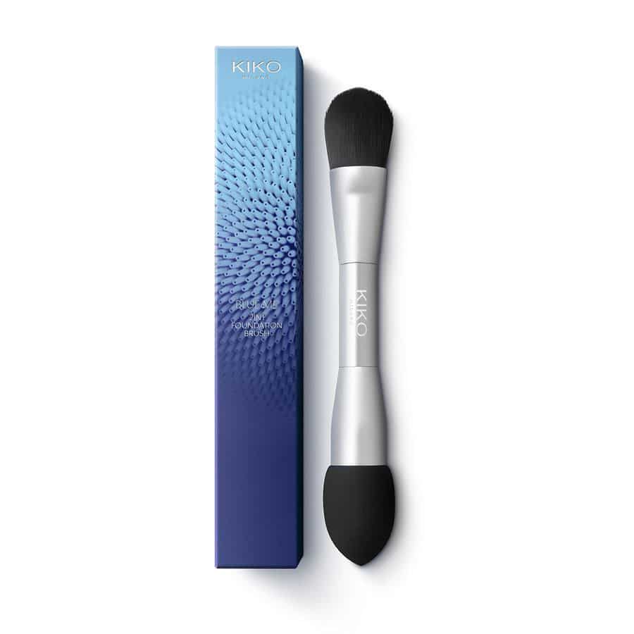 براش کرم پودر ۲ در ۱ کیکو میلانو Blue Me 2-In-1 Foundation Brush Kiko Milano