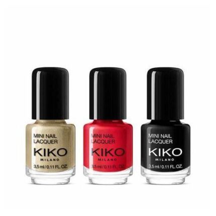 کیت لاک ناخن کوچک کیکو میلانو Mini Nail Lacquers Kit Kiko Mikano