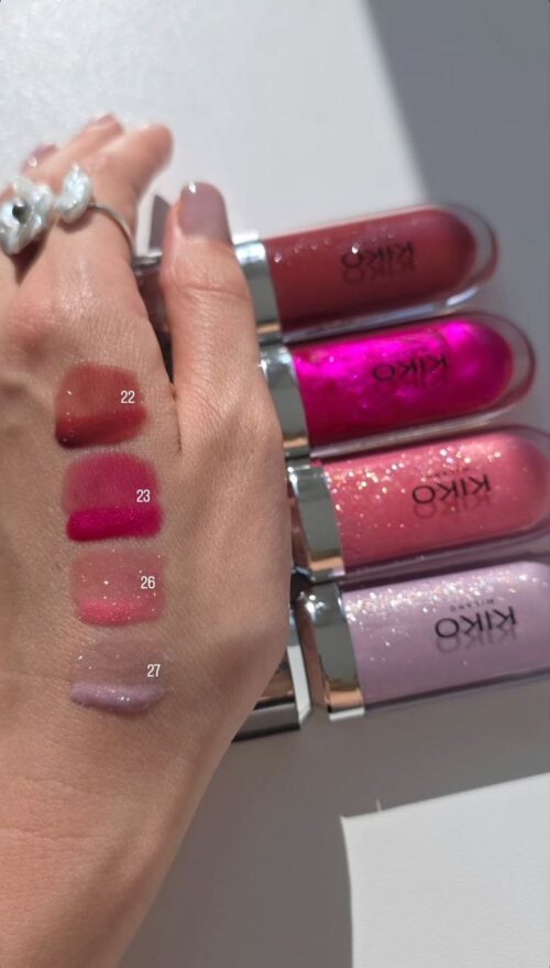 لیپگلاس سه بعدی کیکو میلانو مدل 3D Hydra Lipgloss Kiko Milano - Image 13