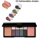 پالت صورت کیکو میلانو شامل سایه چشم، برانزر و رژگونه مدل اسمارت کیکو میلانو کد ۰۲ Smart Eyes And Face Palette Kiko Milano