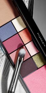 پالت صورت کیکو میلانو شامل سایه چشم، برانزر و رژگونه مدل اسمارت کیکو میلانو Smart Eyes And Face Palette Kiko Milano