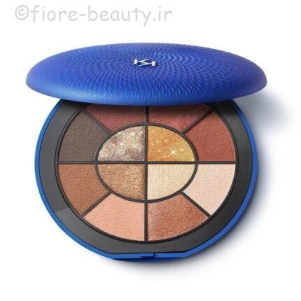 پالت سایه چشم ۱۲ رنگ بلو می کیکو میلانو Blue Me Maxi Eyeshadow Palette Multi-Finish Kiko Milano Colors 02 Autumn Leave