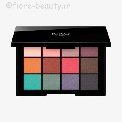 پالت سایه ۱۲ رنگ کیکو میلانو smart cult eyeshadow