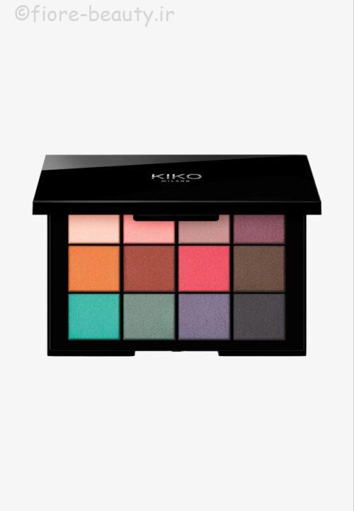 پالت سایه ۱۲ رنگ کیکو میلانو smart cult eyeshadow