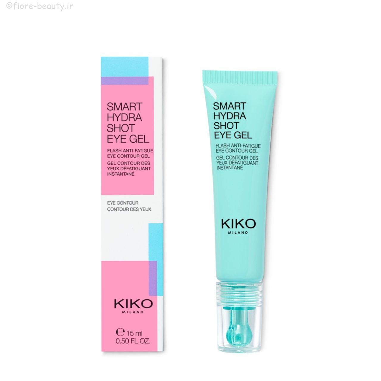 کرم مرطوب کننده دور چشم اسمارت هیدرا کیکو میلانو Smart Hydra Shot Eye Gel Kiko Milano