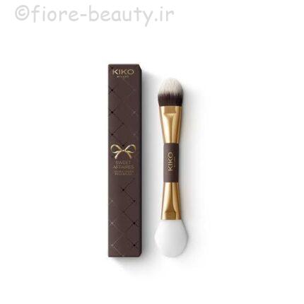 براش دو سر کرم پودر و ماسک صورت کیکو میلانو مدل Sweet Affairs Double Ended MASK BRUSH Kiko Milano