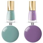 لاک ناخن براق دیزنی کیکو میلانو مدل Disney The Little Mermaid Nail Lacquer Kiko Milano