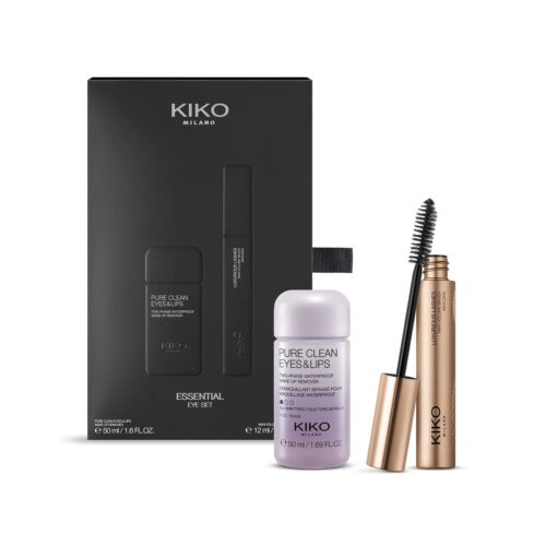 کیت ریمل و پاک کننده آرایش دو فاز کیکو میلانو مدل اسنشیال Essential Eye Set Kiko Milano