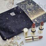 کیت سه رژ مینی و کیف آرایشی مخمل کیکو میلانو مدل هالیدی واندرلایت Holiday wonderlights creamy miniature lipstick gift set