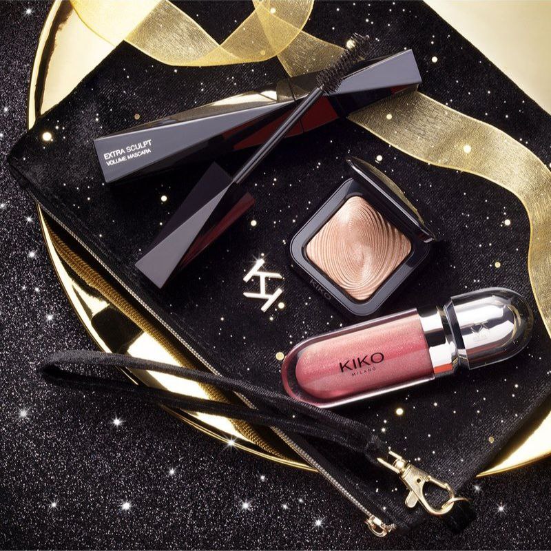 holiday wonderlights total look make up gift set kiko milano adv