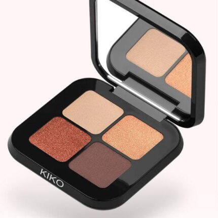 پالت سایه ۴ رنگ کیکو میلانو Bright quartet eyeshadow palette Kiko Milano