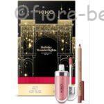 کیت لیپگلاس سه بعدی و مداد لب ست کیکو میلانو holiday wonderlights gloss me up lips gift set