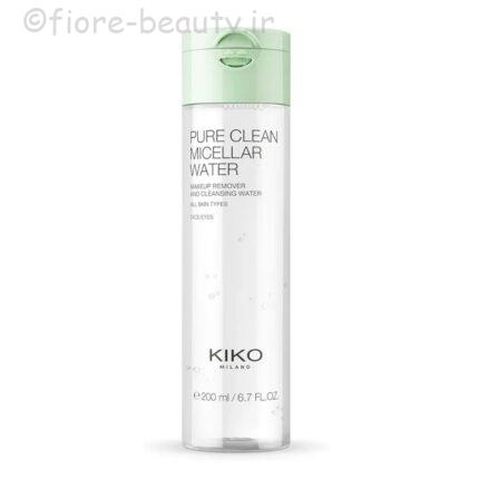 پاک کننده میسلار واتر کیکو میلانو مدل New pure clean micellare water kiko milano