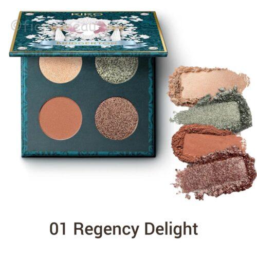 پالت سایه بریجرتون ۴تایی کیکو میلانو Bridgerton quartet eyeshadow palette kiko milano - Image 8