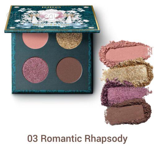 پالت سایه بریجرتون ۴تایی کیکو میلانو Bridgerton quartet eyeshadow palette kiko milano - Image 6