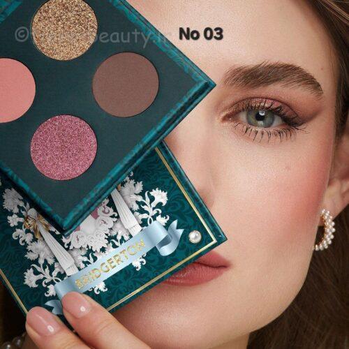 پالت سایه بریجرتون ۴تایی کیکو میلانو Bridgerton quartet eyeshadow palette kiko milano - Image 4