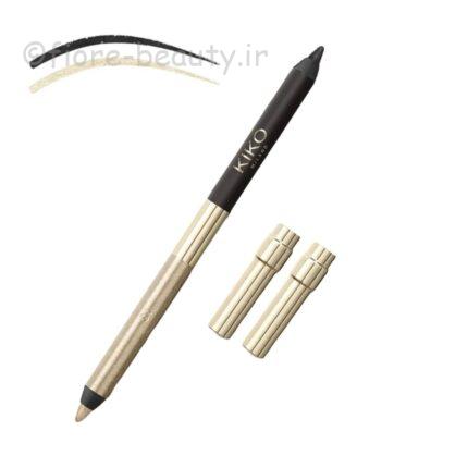 مداد چشم و سایه چشم دو سر ماندگار کیکو میلانو Holiday Première Lasting Duo EyePencil kiko milano