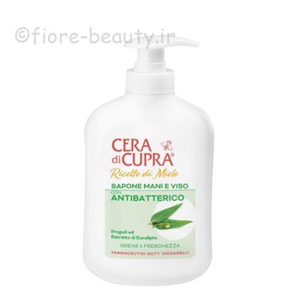 صابون مایع صورت، دست و بدن چرا دی کوپرا (مدل آنتی‌باکتریال)