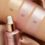 هایلایتر مایع صورت و بدن کیکو میلانو Glow fusion highlighting drops kiko milano - Image 3