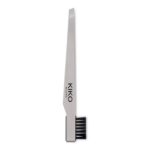 موچین و برس ابرو کیکو میلانو kiko Milano pro tweezers combo