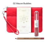 ست رژ دو مرحله ای و مداد لب کیکو میلانو KIKO Milano Snow-Kissed Holiday My Perfect Combo Lips Gift Set-02