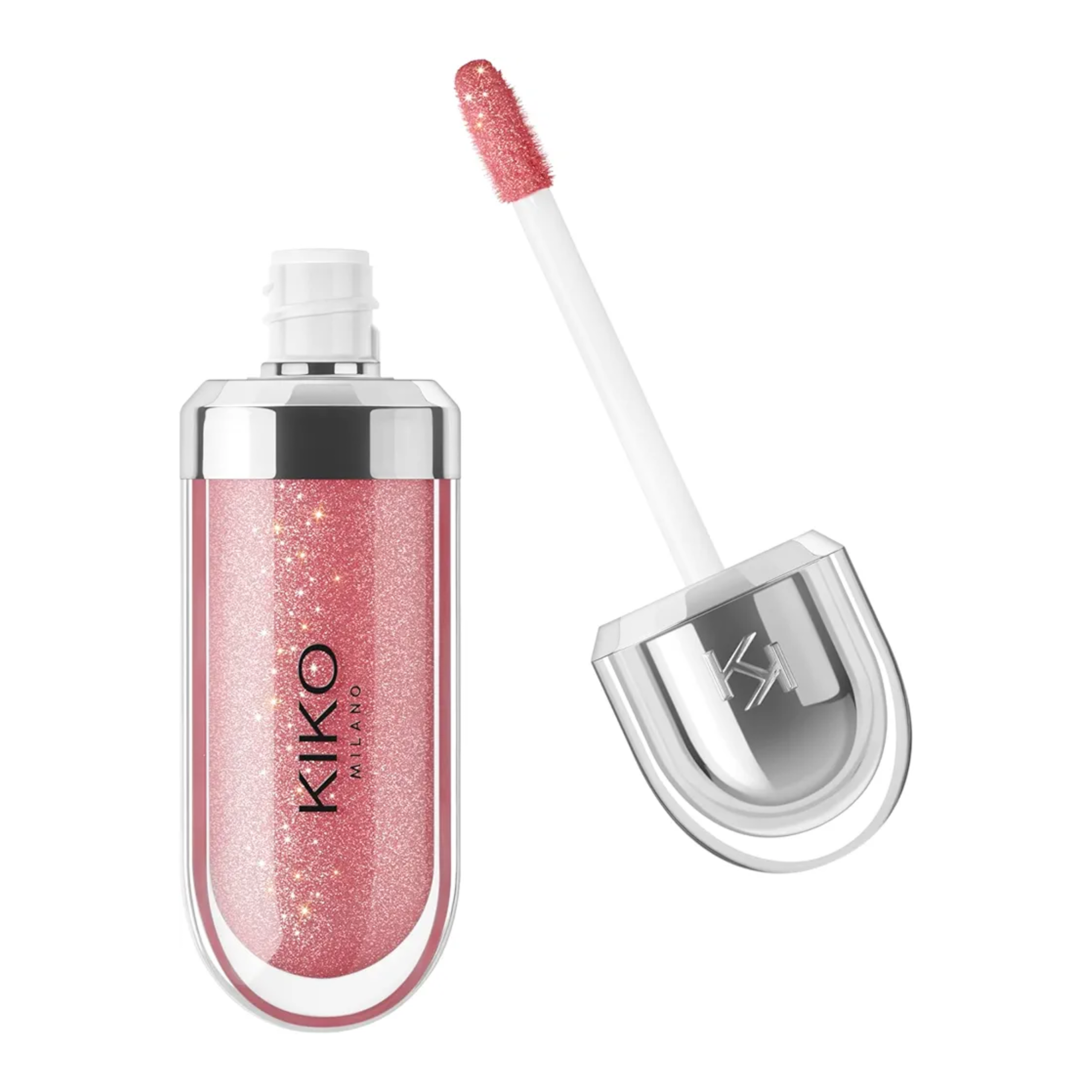 Polish_20260920_214321839 لیپ گلاس کیکو میلانو شماره 17 – موو مرواریدی | KIKO Milano 3D Hydra Lipgloss No.17 Pearly Mauve - Image 1